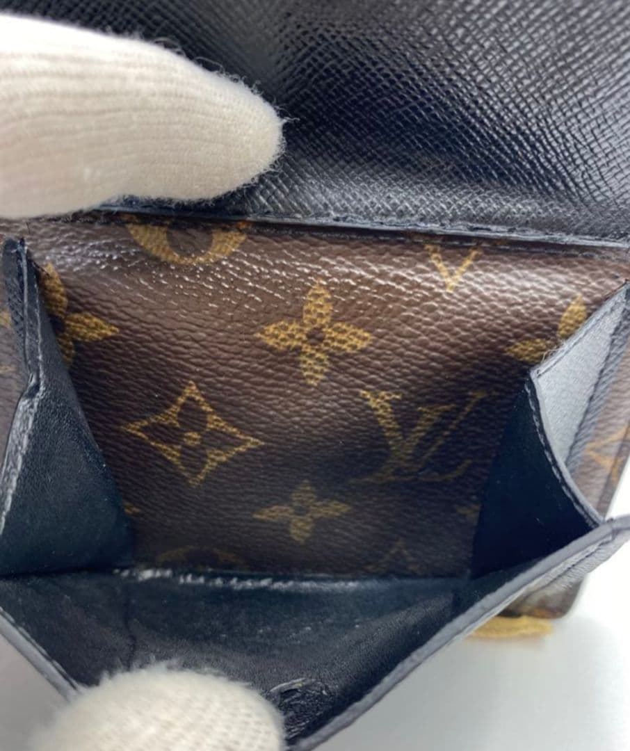 LOUIS VUITTON ポルトフォイユ　ミンドロ　モノグラム　マカサー