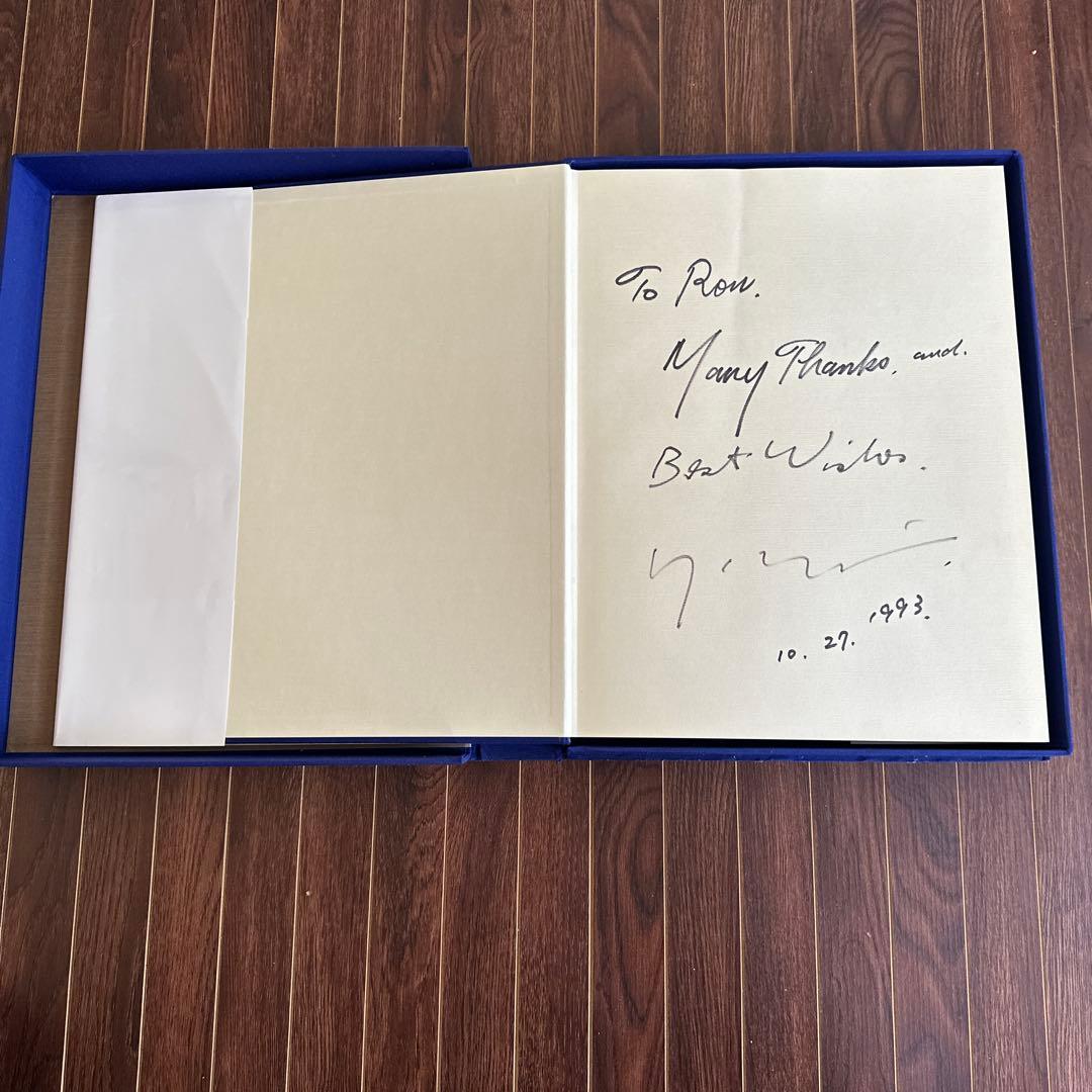 即匿名発送 ヒロ・ヤマガタ画集「超希少、非売品、直筆サイン入り」大型本