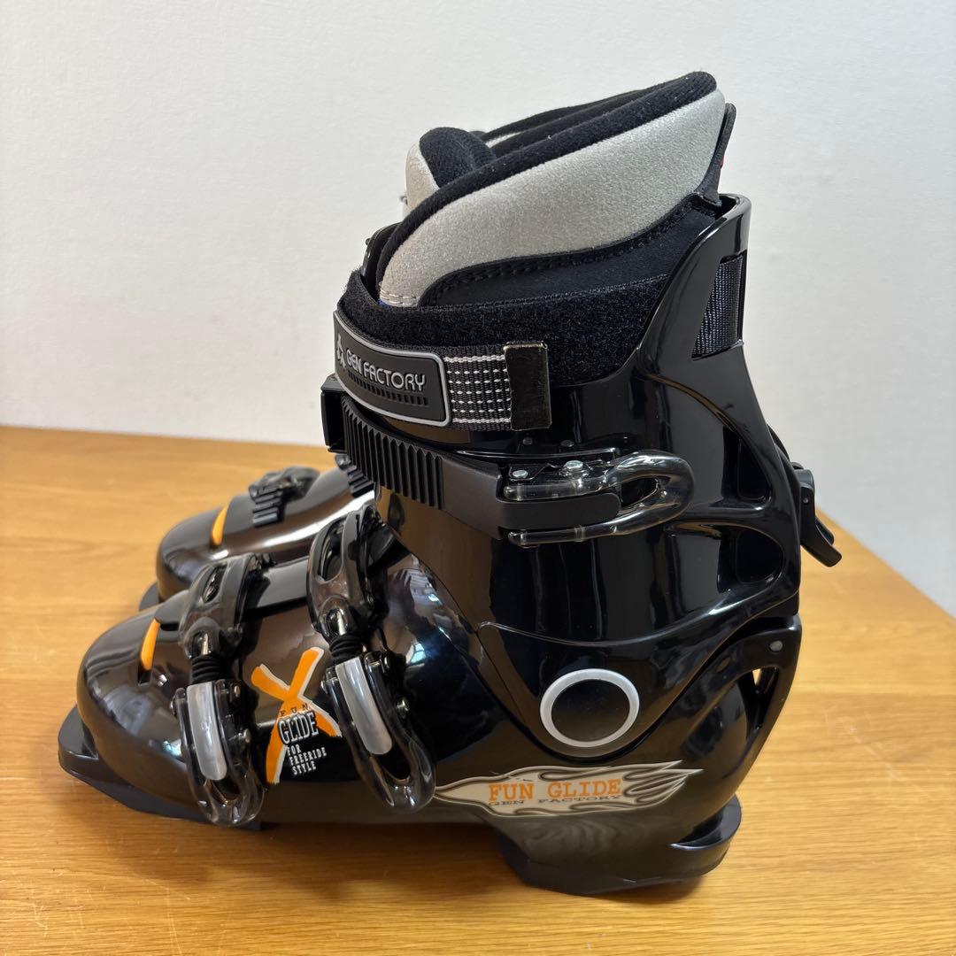 メンズ　ショートスキー　ファンスキーセット　gen 26-26.5cmブーツ付