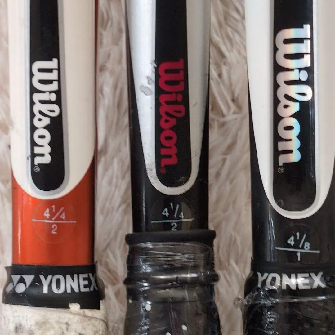Wilson K FACTOR テニスラケット 3本セット G2/G1
