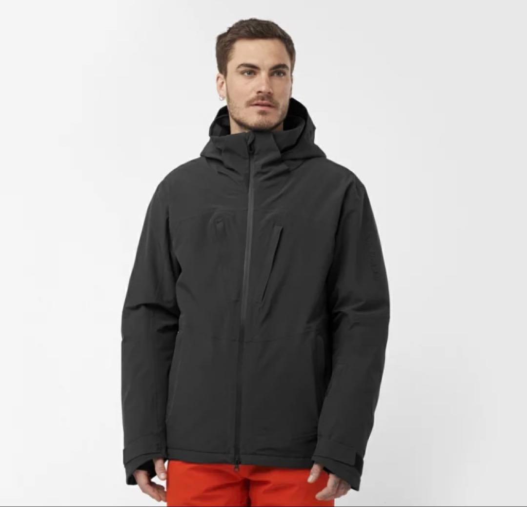 サロモン スキー ジャケット ハイランドSALOMON ブラック　黒　Lサイズ