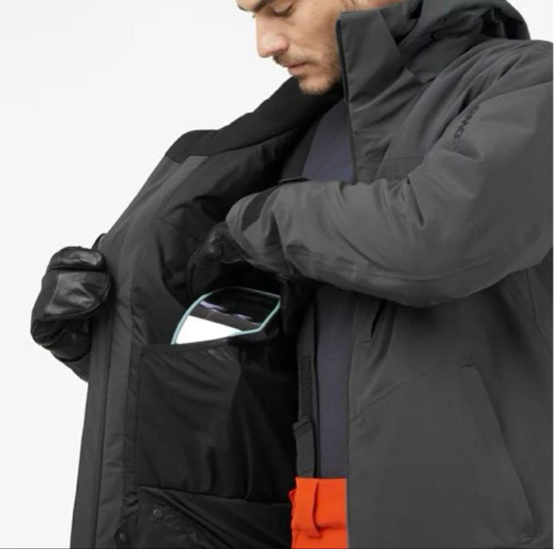 サロモン スキー ジャケット ハイランドSALOMON ブラック　黒　Lサイズ