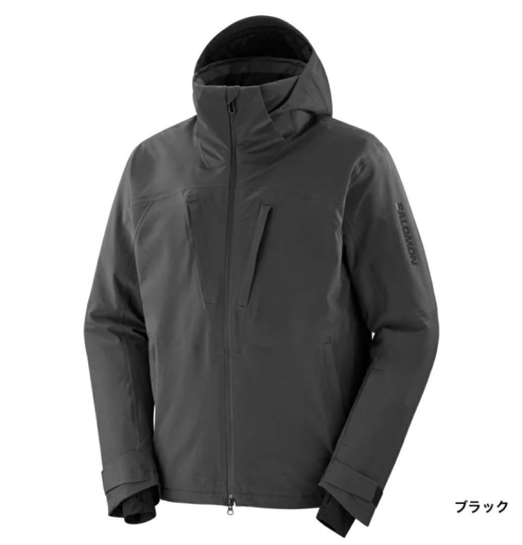 サロモン スキー ジャケット ハイランドSALOMON ブラック　黒　Lサイズ