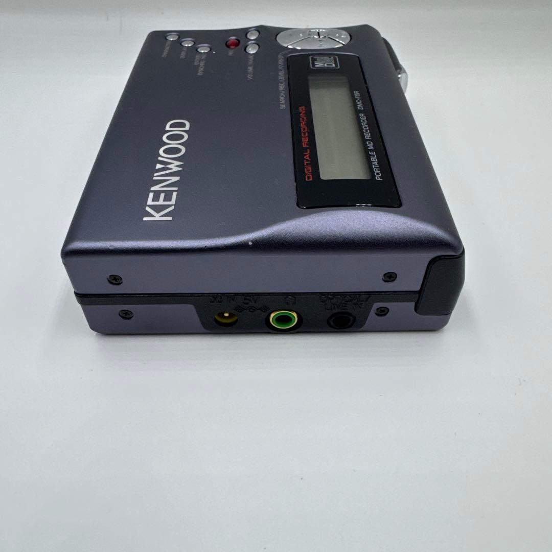 【動作確認済】KENWOOD ポータブルMDレコーダーDMC-F5R
