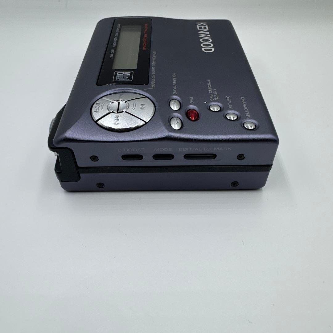 【動作確認済】KENWOOD ポータブルMDレコーダーDMC-F5R