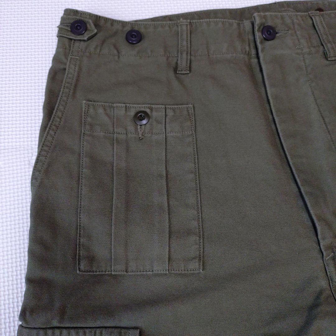 ナイジェルケーボン カーゴパンツ　34　日本製　軍パンアメリカ軍アーミーARMY