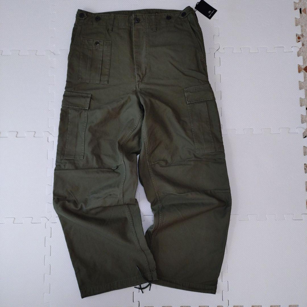 ナイジェルケーボン カーゴパンツ　34　日本製　軍パンアメリカ軍アーミーARMY