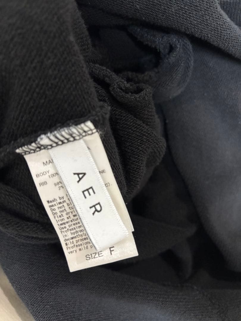 ADAM ET ROPÉ FEMME_バルーンスリーブスウェットワンピース