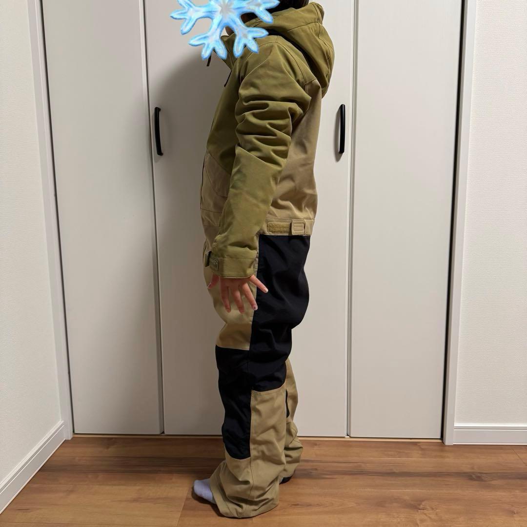 バートン　スノボ　子供　キッズ　GROM ツナギ　ワンピース　オールインワン