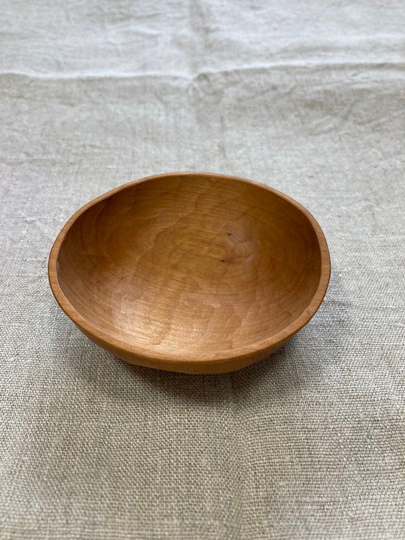 三谷龍二さんのバターケースと茶筒と 小さなお皿