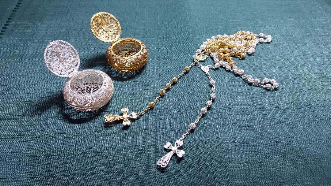 イタリアサン・ピエトロ寺院ロザリオ