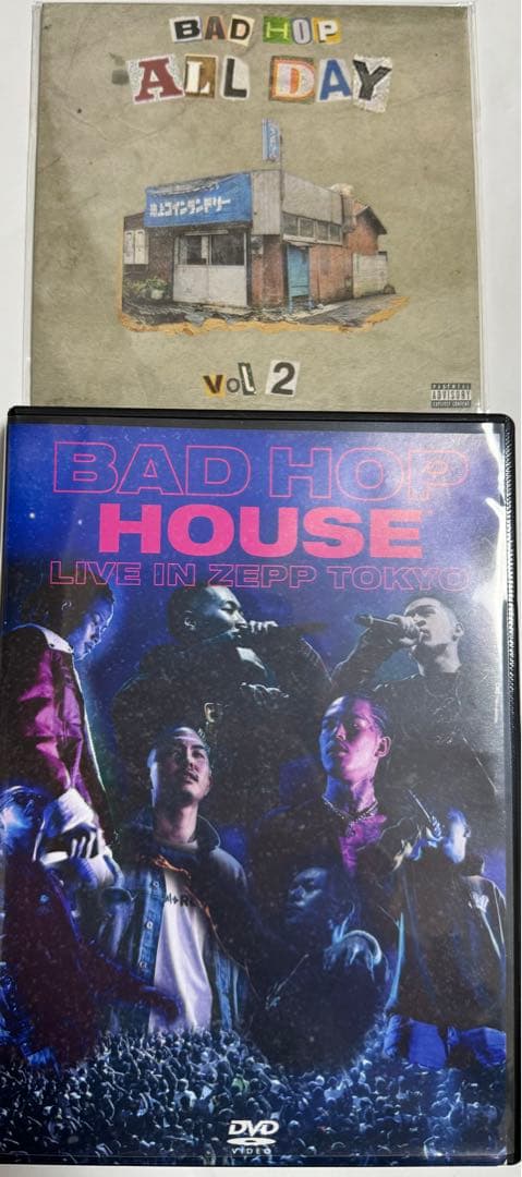 BADHOP DVD HOUSE & CD ALL DAY VOL.2 セット