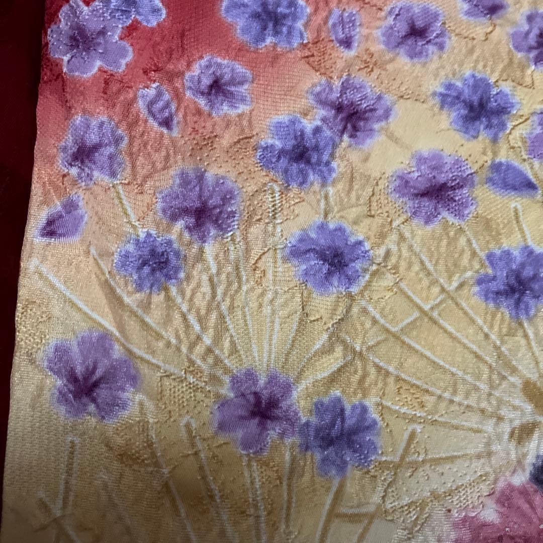 正絹振り袖着物.絞り　身丈160㎝