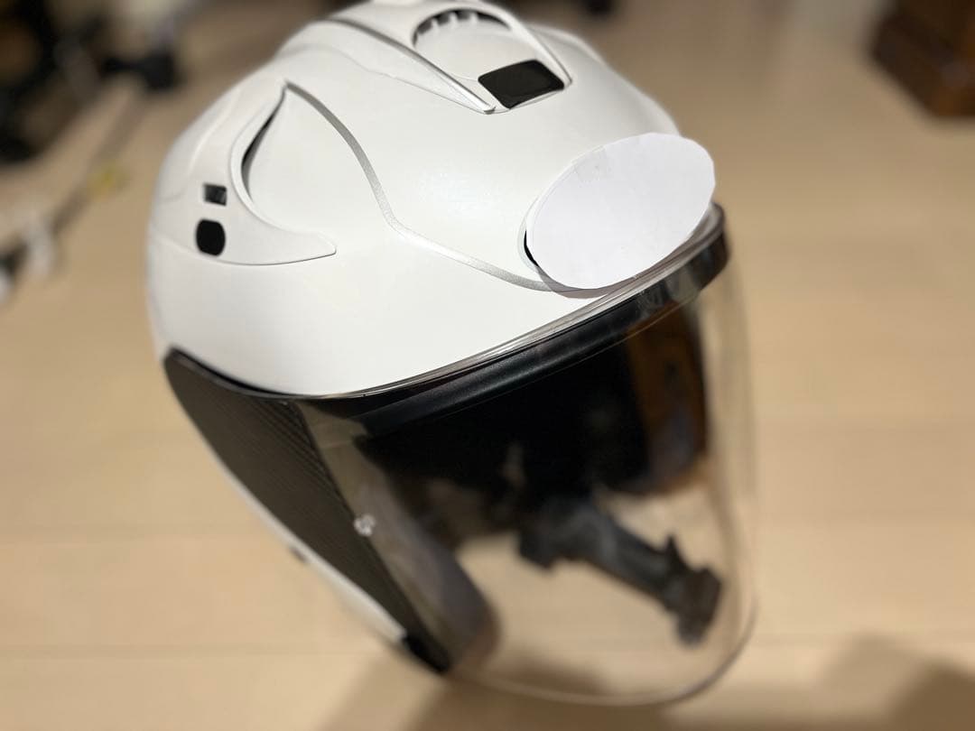 ゼニスYJ17 ジェットヘルメット クリアバイザー