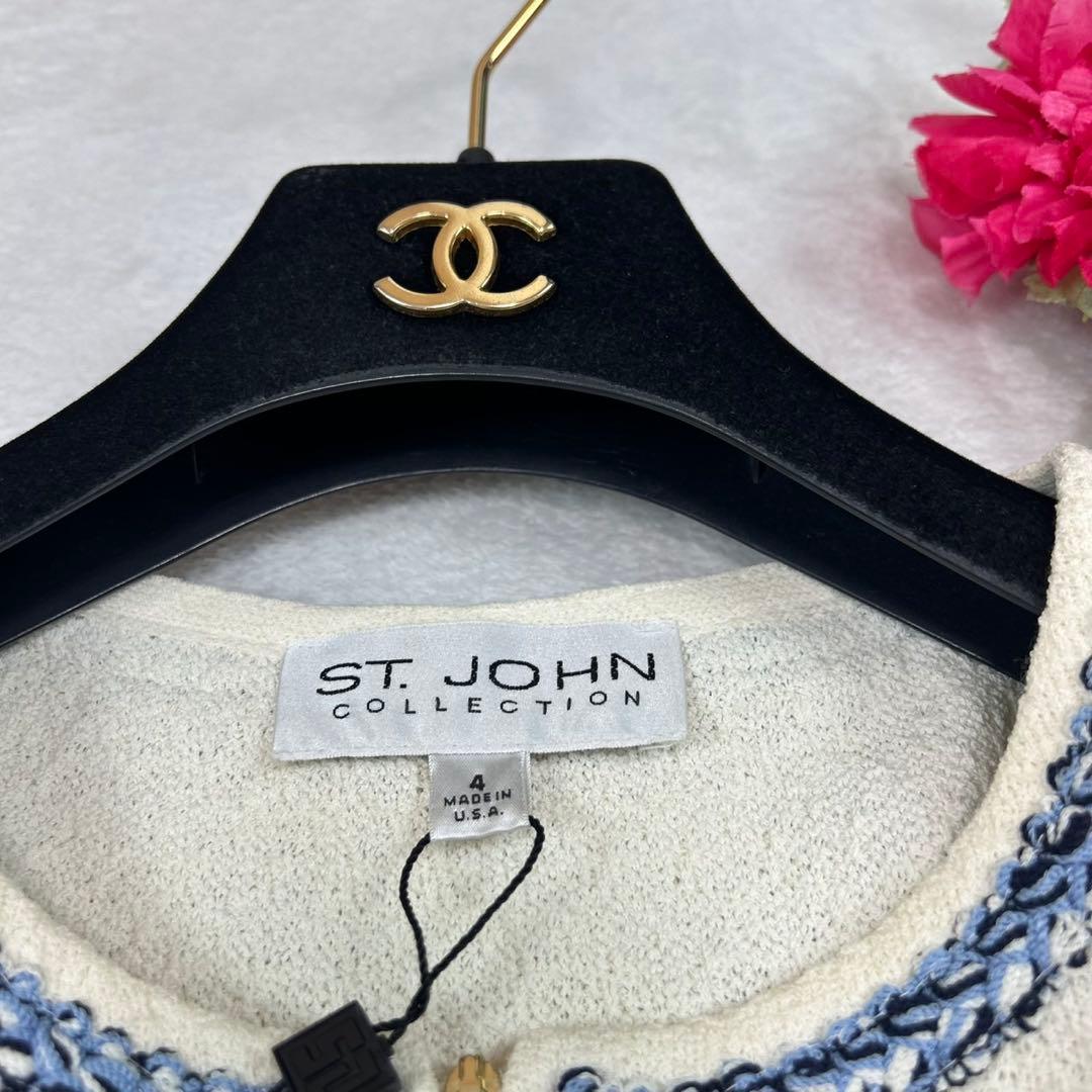 K313 セントジョン 新品未使用 タグ付き ノーカラージャケット レディース