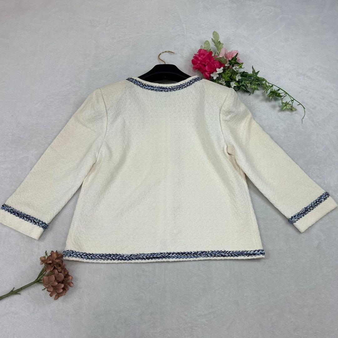 K313 セントジョン 新品未使用 タグ付き ノーカラージャケット レディース