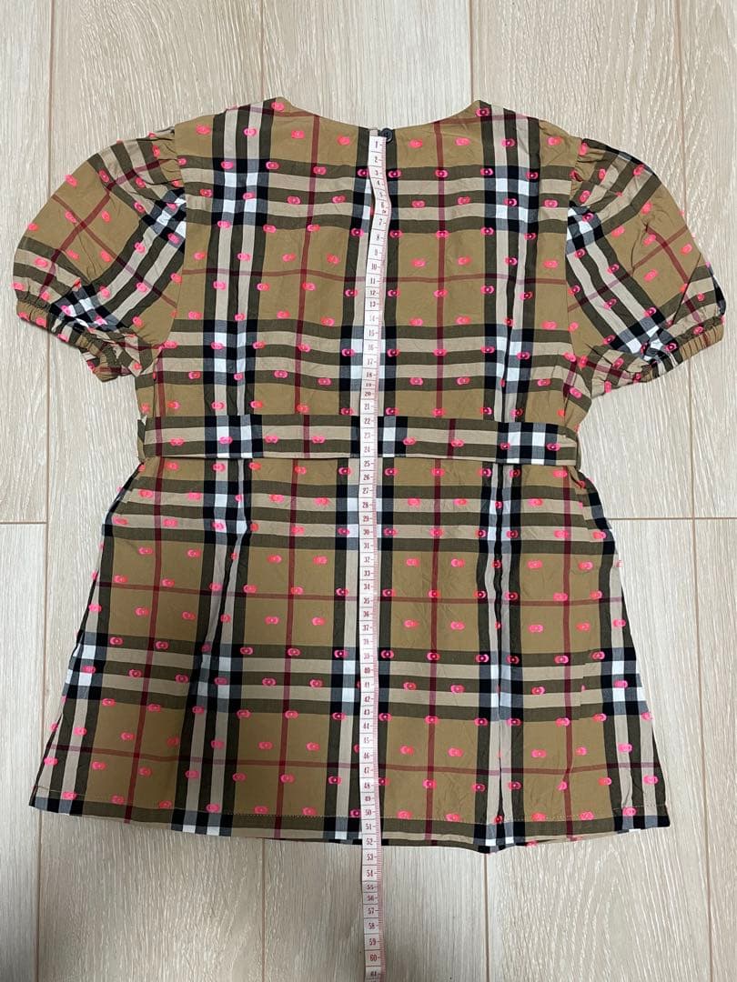 Burberry ワンピース4y=110㎝