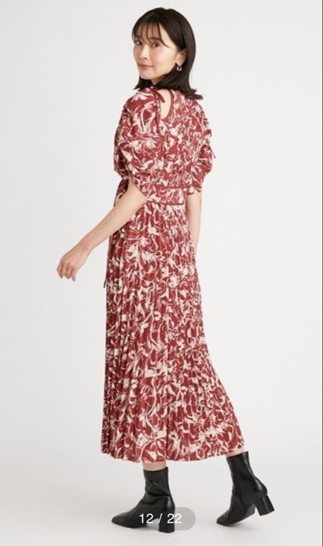 【snidel】花柄ワンピース