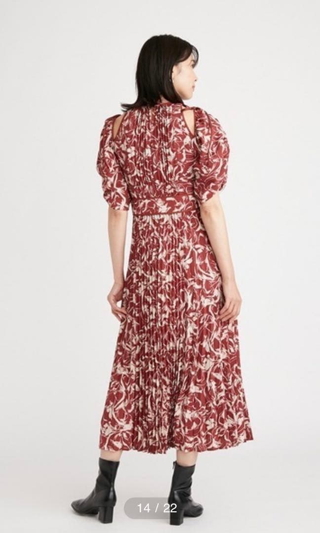 【snidel】花柄ワンピース