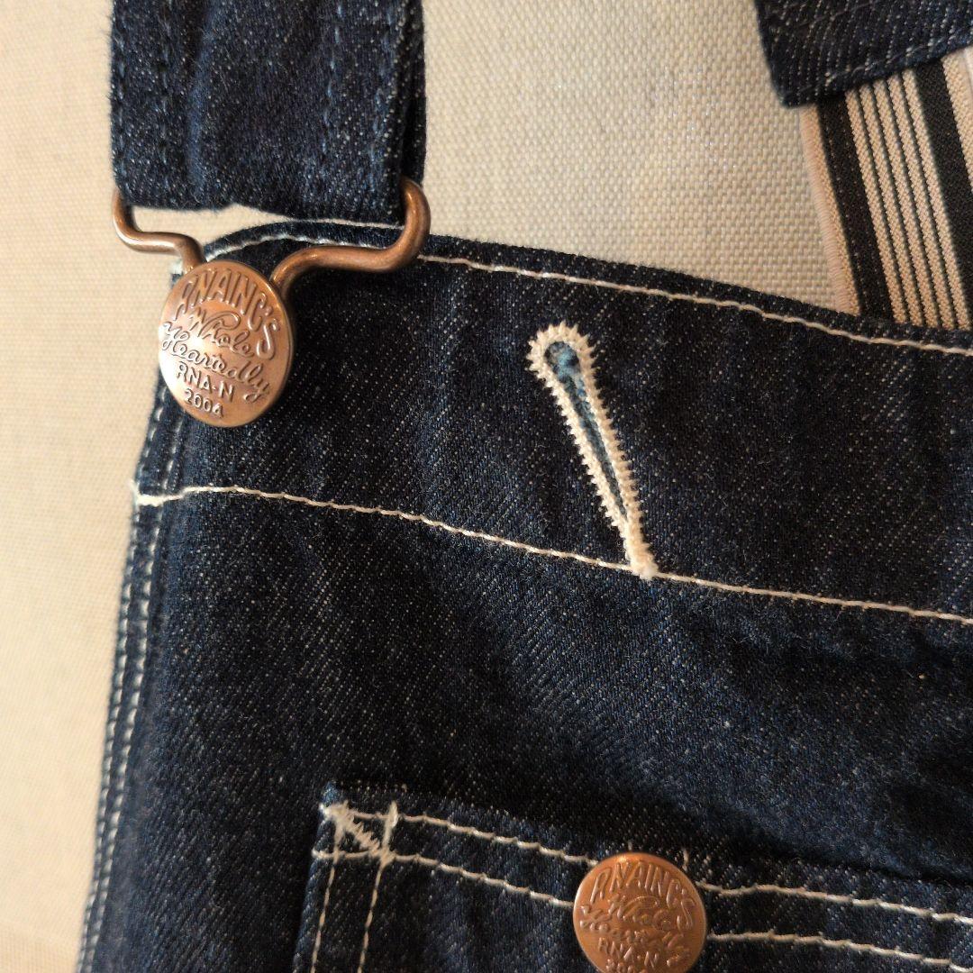 【新品タグ付き】RNA-N O0673 ＤＥＮＩＭローバックオーバーオール