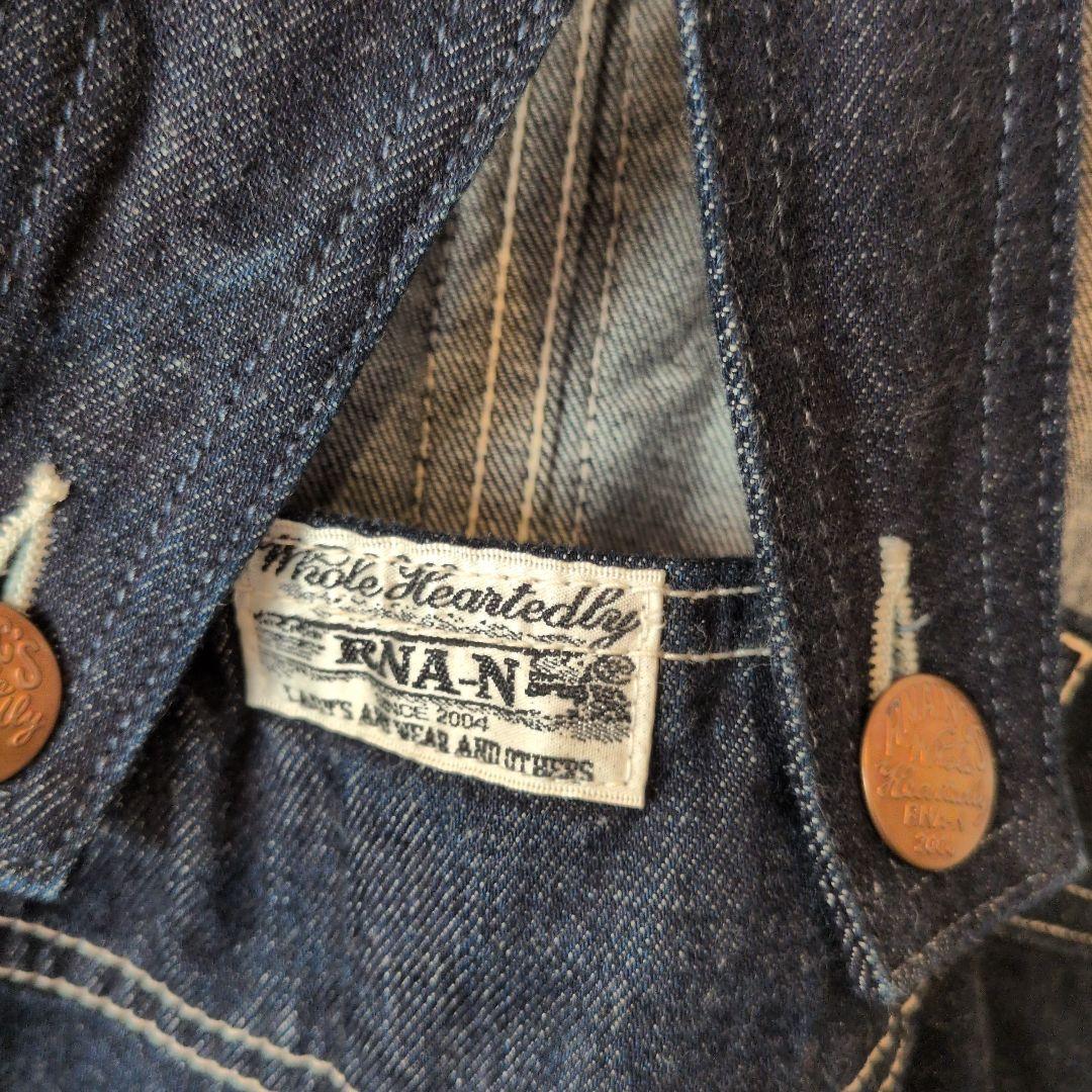 【新品タグ付き】RNA-N O0673 ＤＥＮＩＭローバックオーバーオール