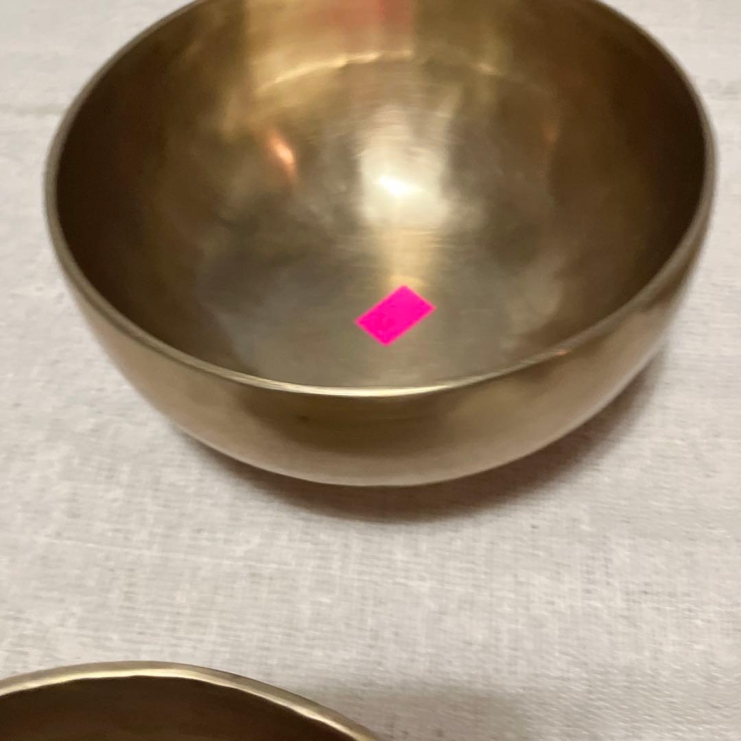 7チャクラ　シンギングボウル7個セット　サンタラトナシャキア氏工房