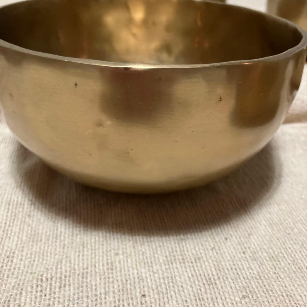 7チャクラ　シンギングボウル7個セット　サンタラトナシャキア氏工房