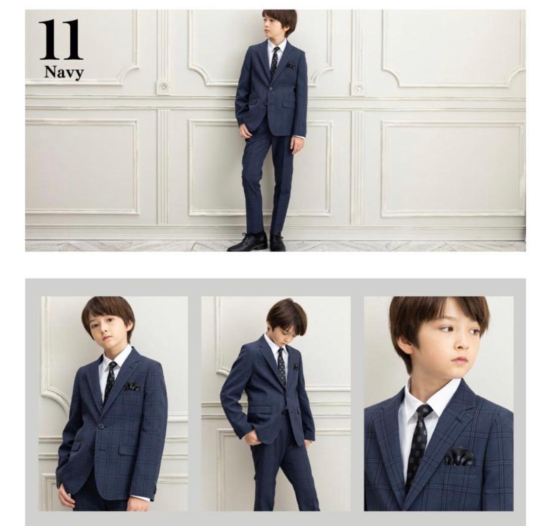 卒業式 フォーマルスーツ 男の子 150 BTZ TOKYO 5点セット