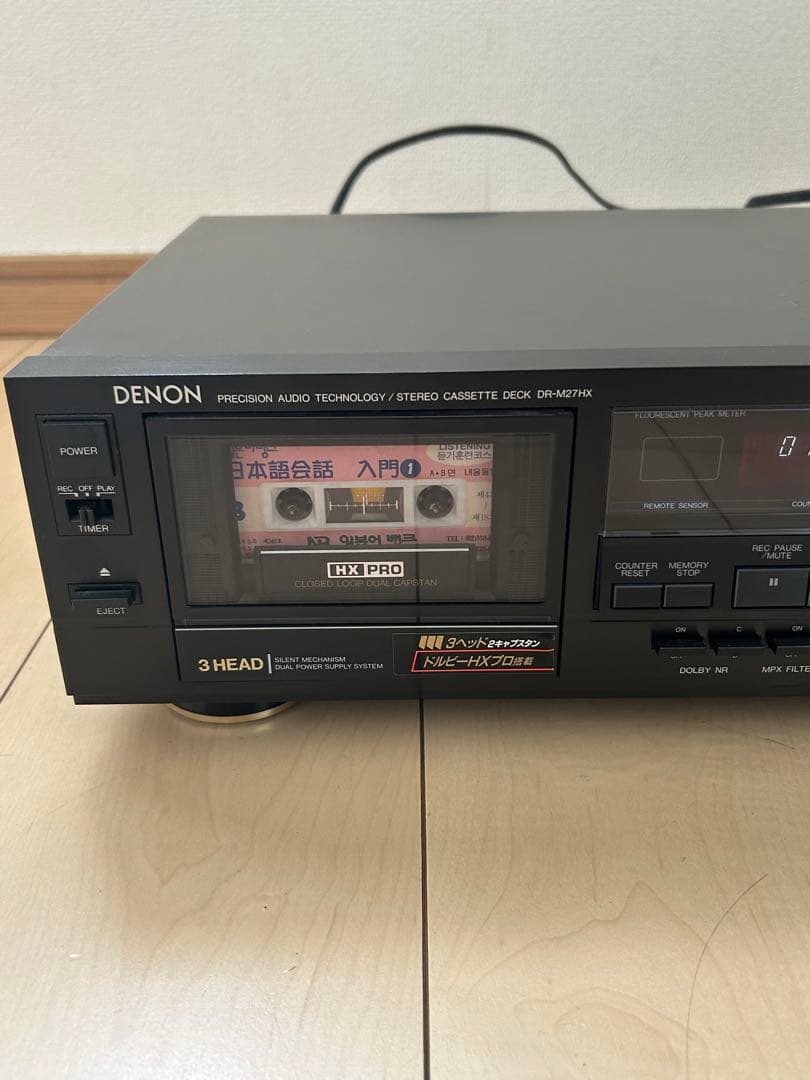 DENON カセットデッキ DR-M27HX
