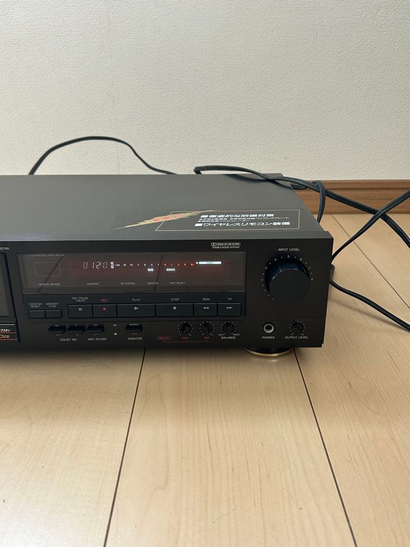 DENON カセットデッキ DR-M27HX