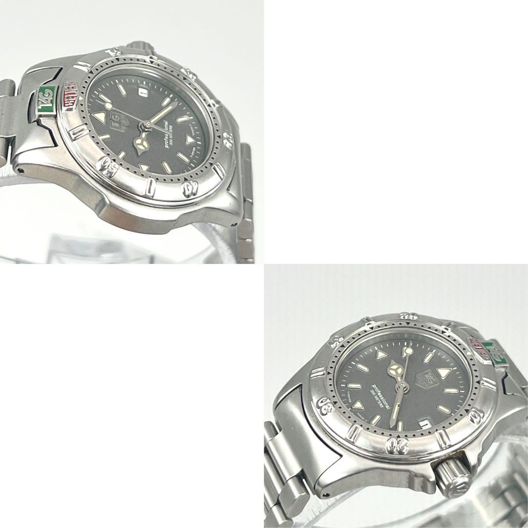 美品✨　タグホイヤー　WF1411プロフェッショナル ブラック　腕時計　クォーツ