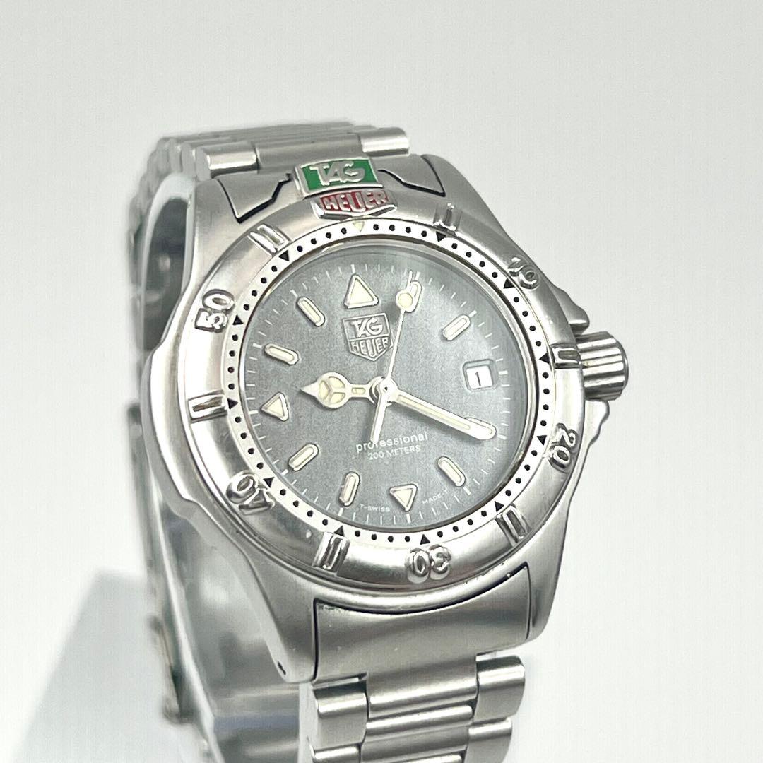 美品✨　タグホイヤー　WF1411プロフェッショナル ブラック　腕時計　クォーツ