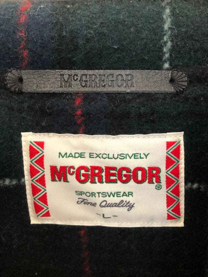 McGREGOR ウール ダッフルコート Lサイズ 未使用に近い