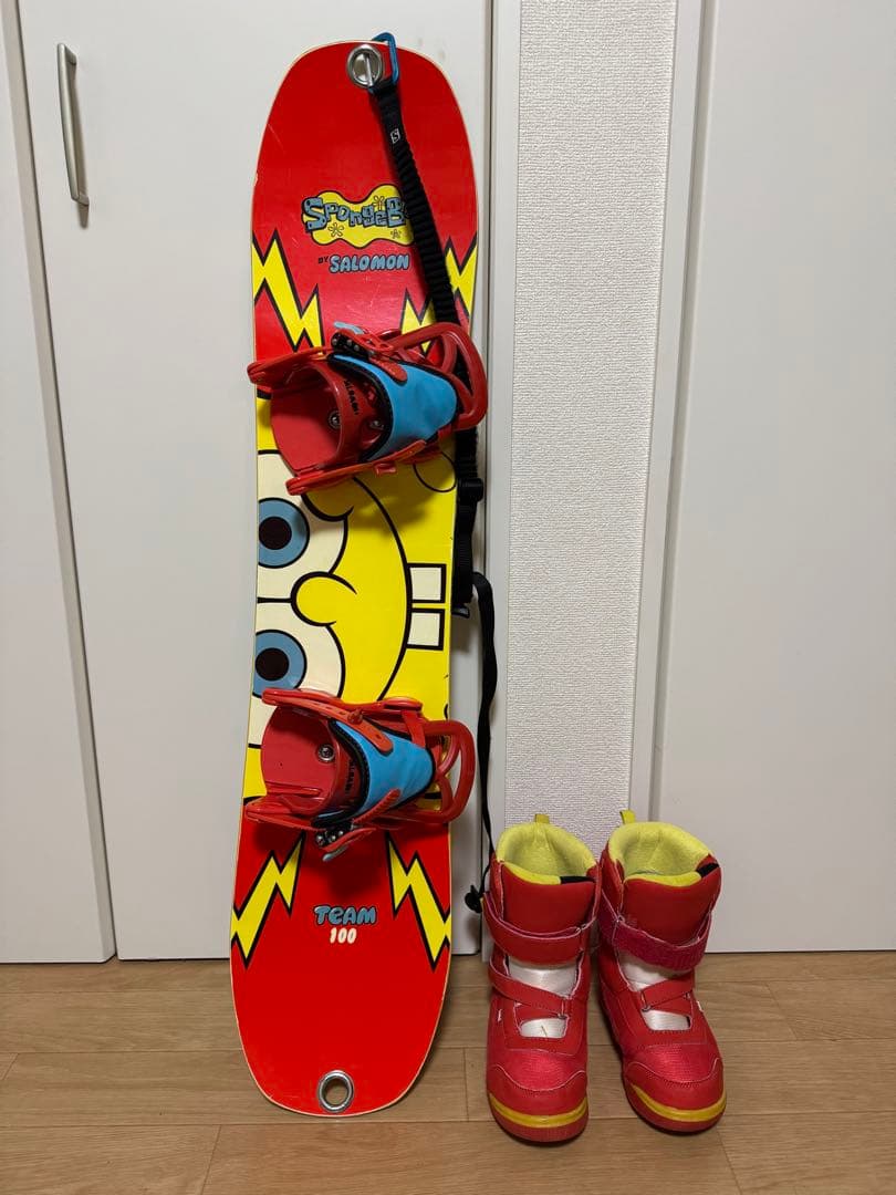 Salomon スポンジボブ スノーボードセット