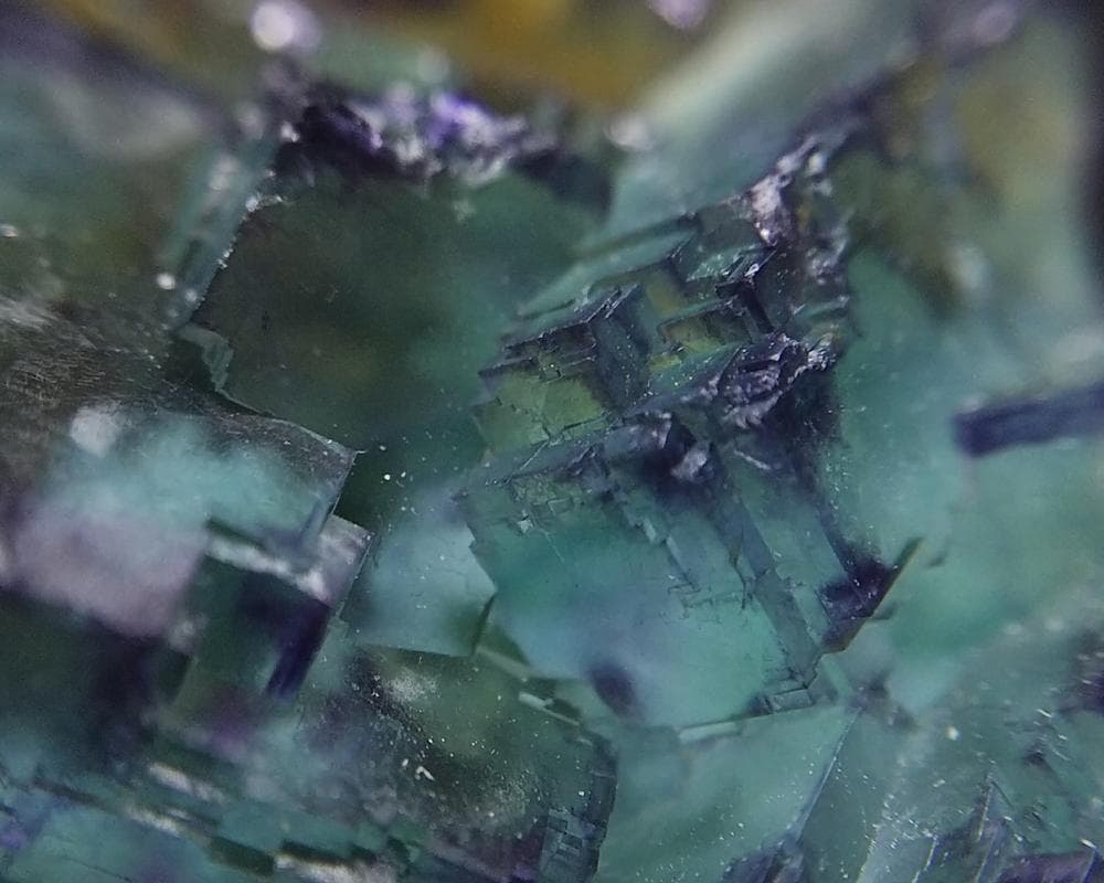 375 フローライト エロンゴ産 ブルーグリーン パープル 蛍石