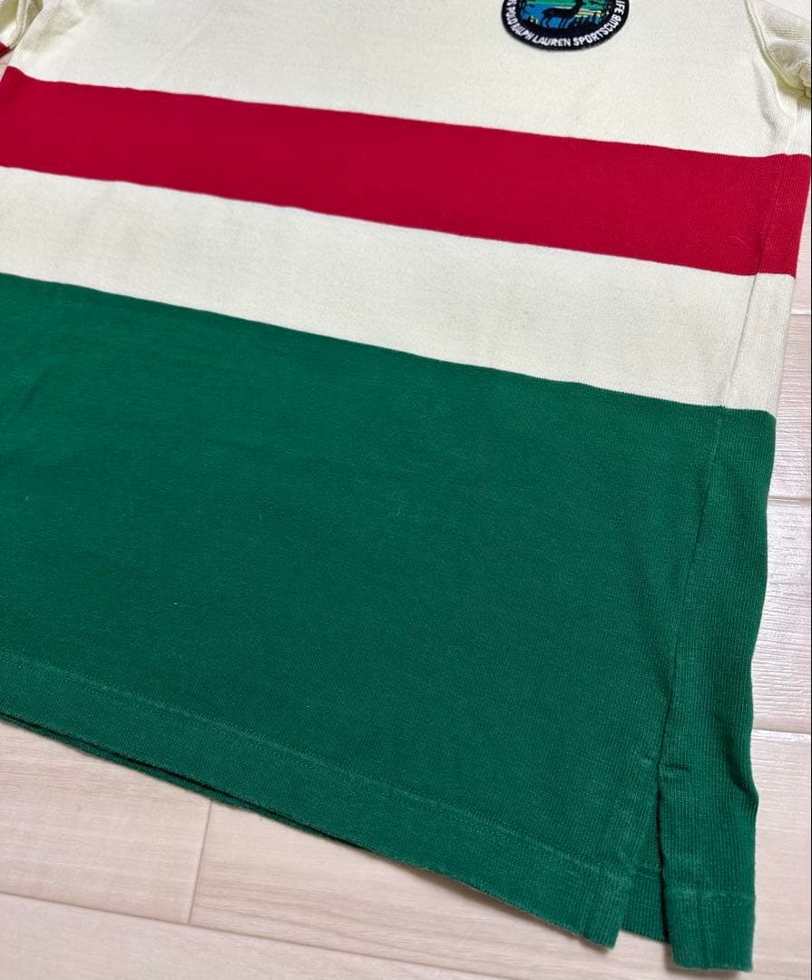 90s polo ralph lauren ラガーシャツ wild life