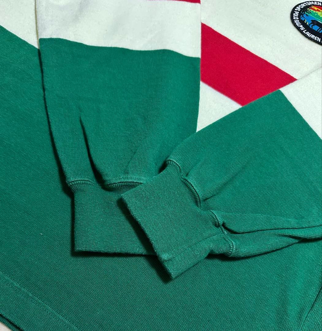 90s polo ralph lauren ラガーシャツ wild life