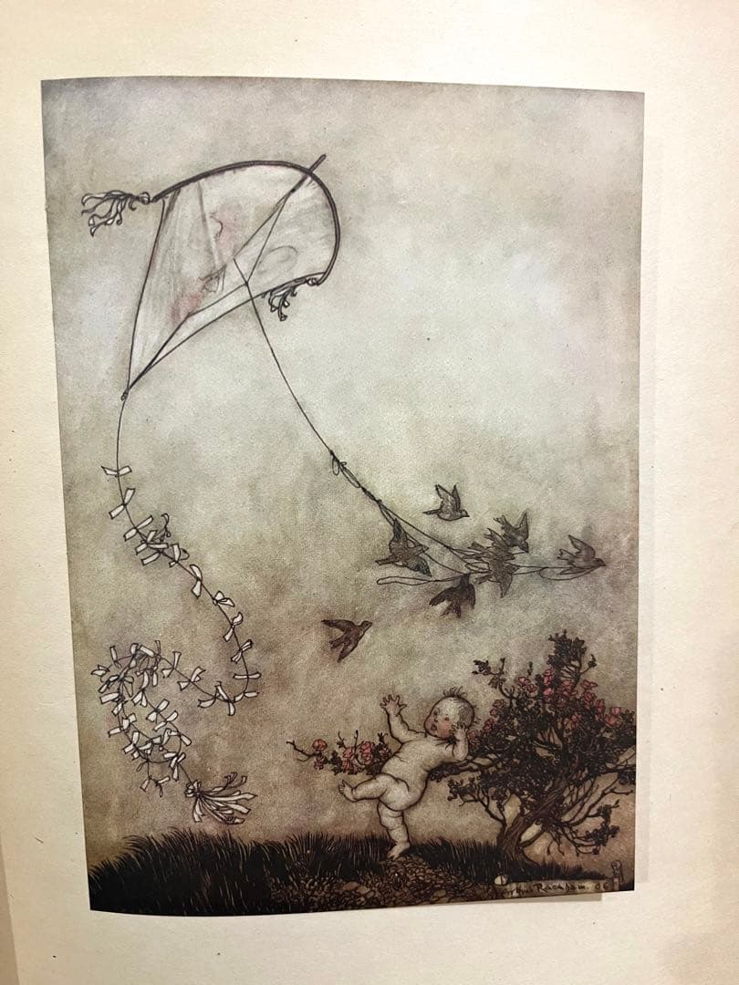 No.287希少 古書 アンティーク 洋書 アーサー·ラッカム ピーター・パン