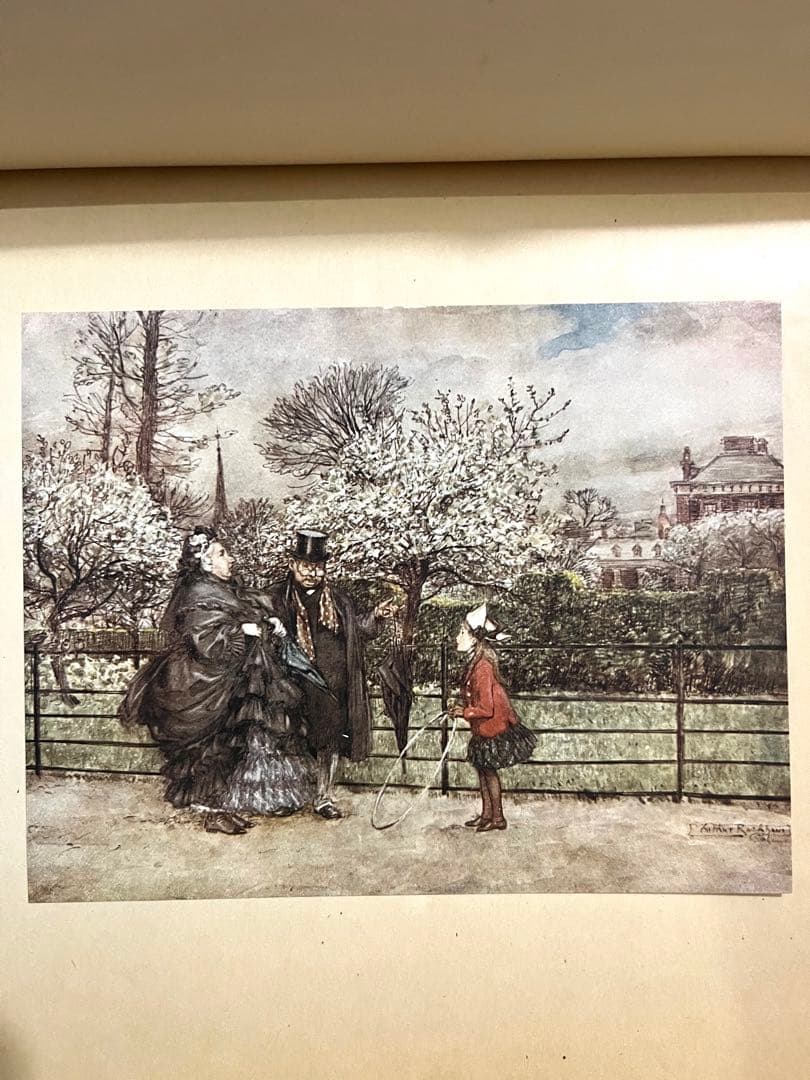 No.287希少 古書 アンティーク 洋書 アーサー·ラッカム ピーター・パン