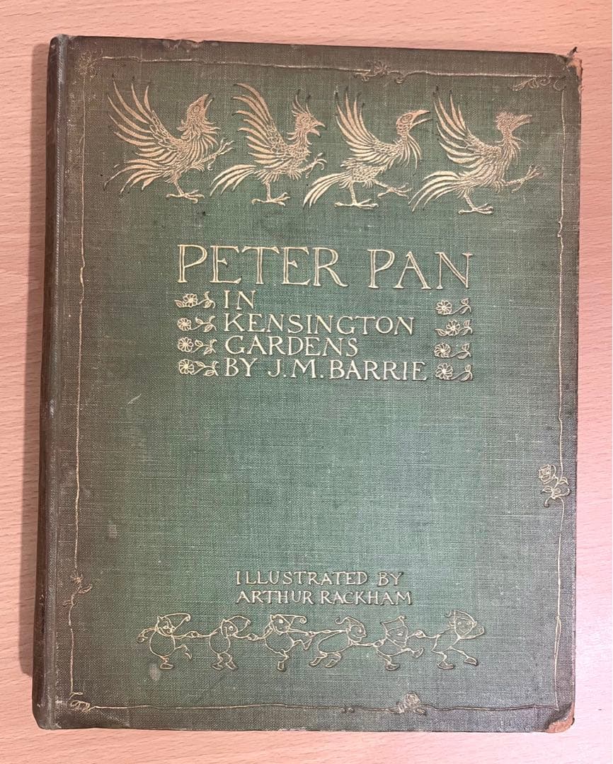 No.287希少 古書 アンティーク 洋書 アーサー·ラッカム ピーター・パン
