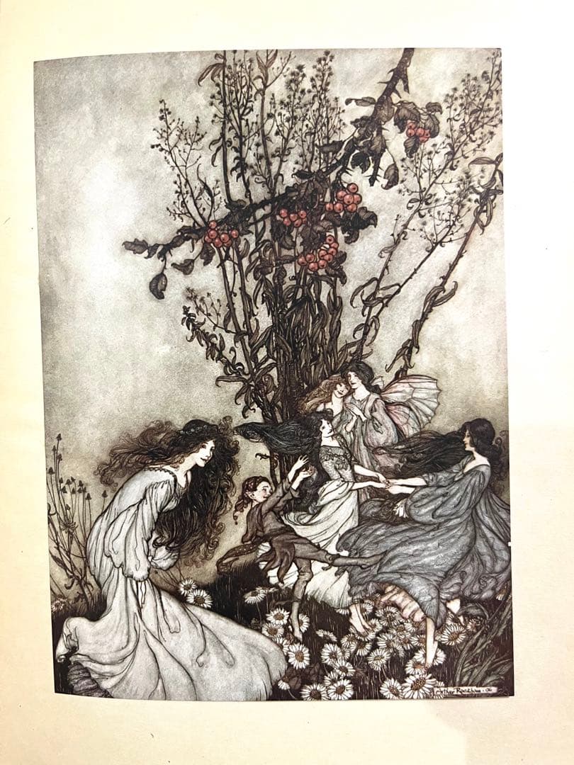 No.287希少 古書 アンティーク 洋書 アーサー·ラッカム ピーター・パン