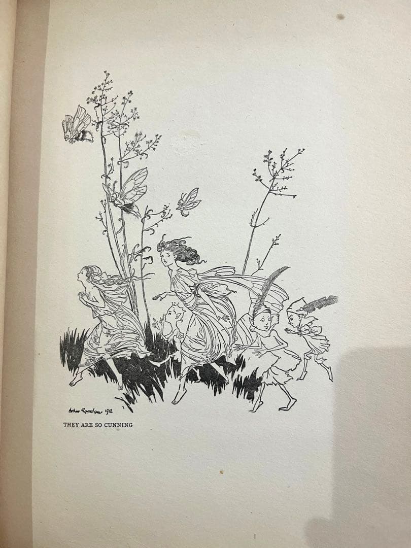 No.287希少 古書 アンティーク 洋書 アーサー·ラッカム ピーター・パン