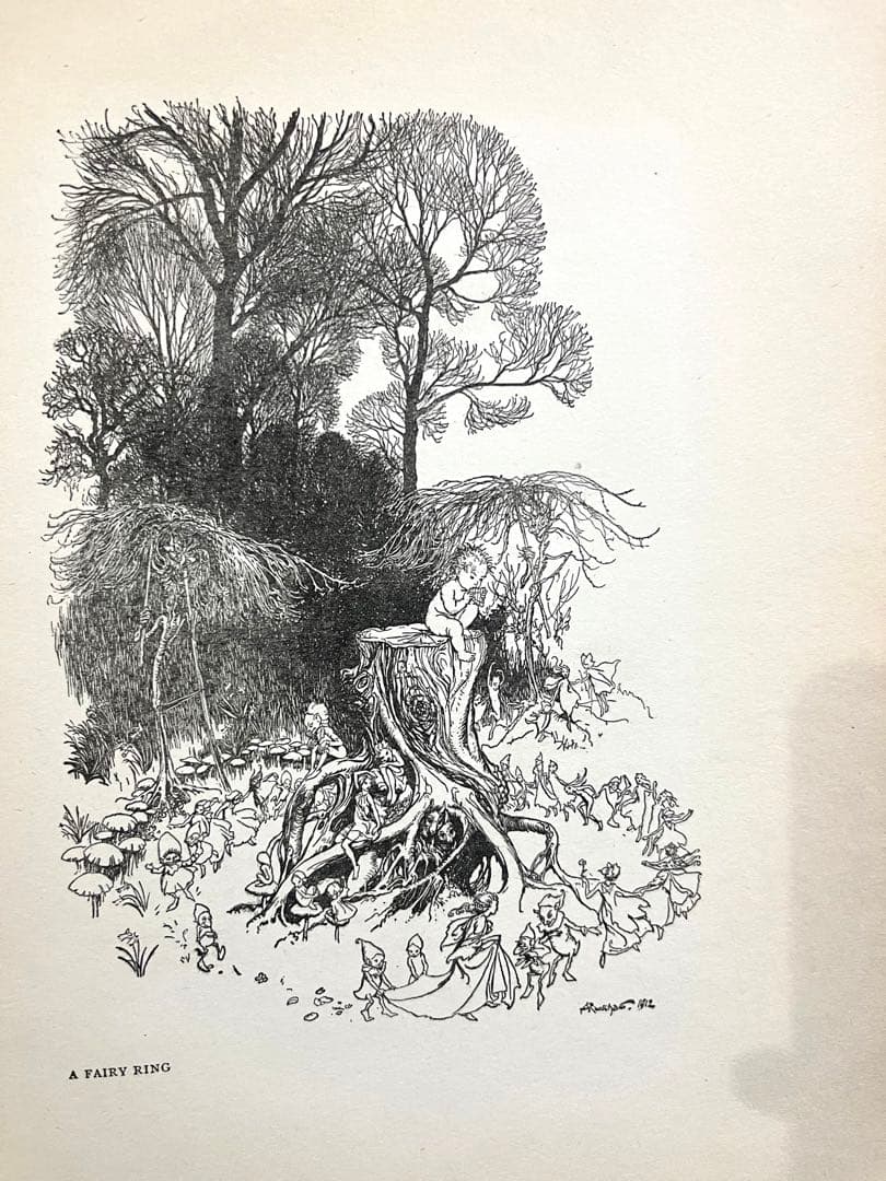 No.287希少 古書 アンティーク 洋書 アーサー·ラッカム ピーター・パン