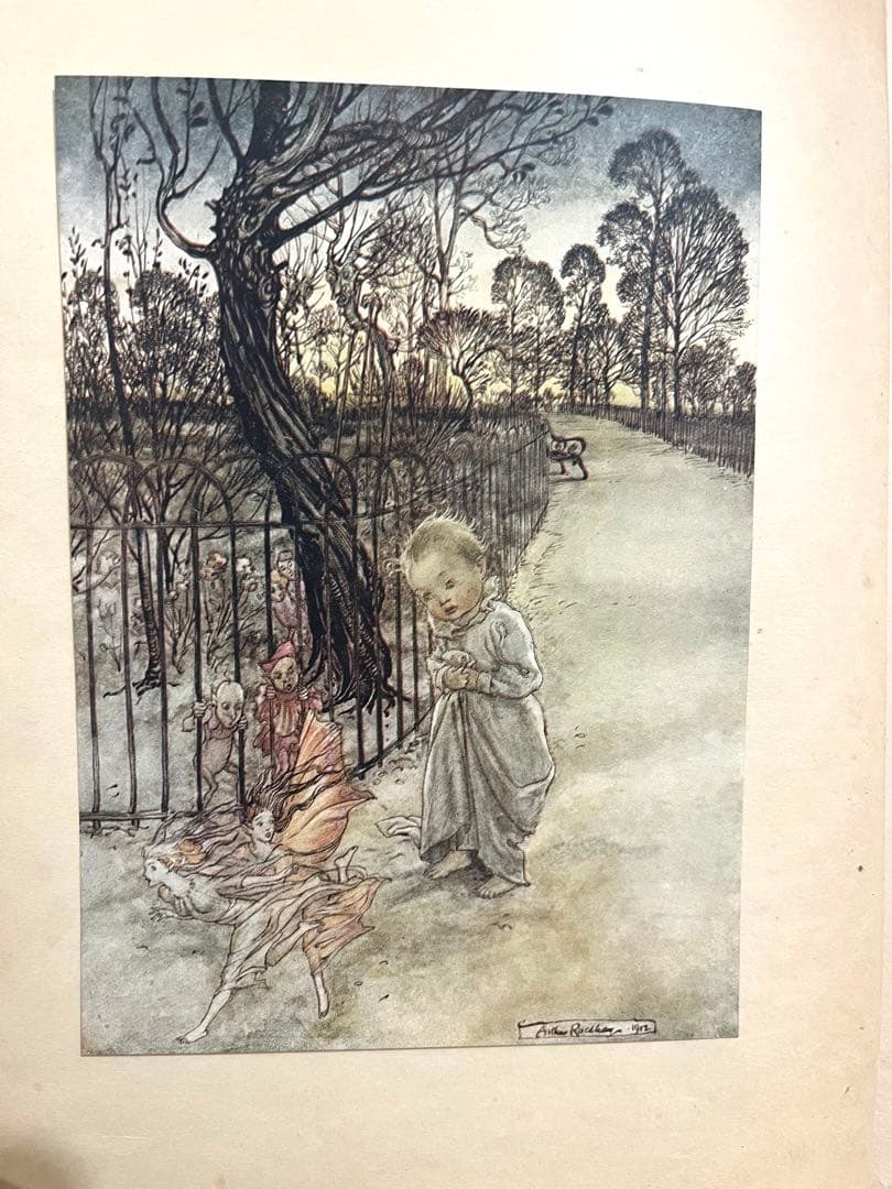 No.287希少 古書 アンティーク 洋書 アーサー·ラッカム ピーター・パン