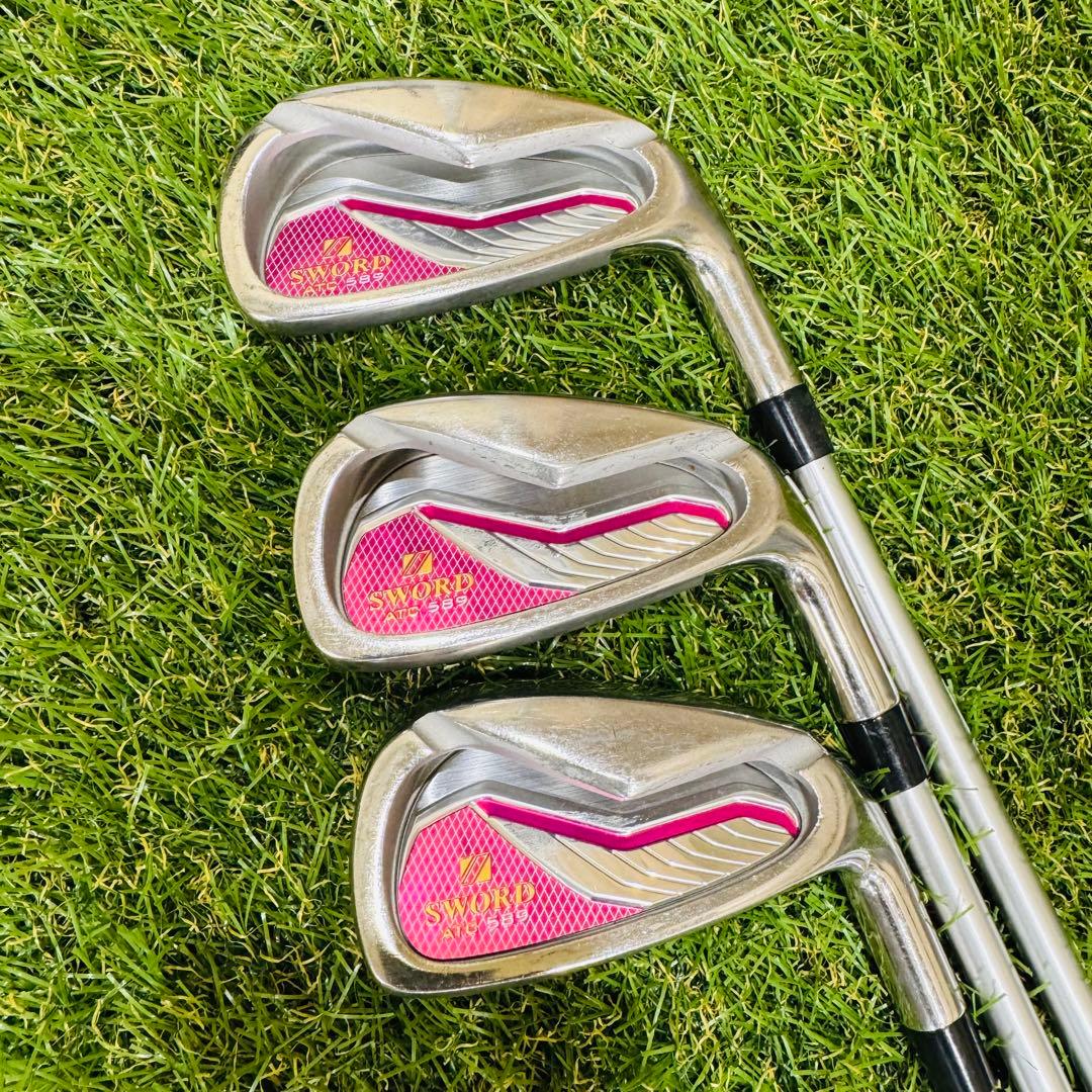 【女性用】カタナ SWORD ATC589 レディース アイアンセット ６本