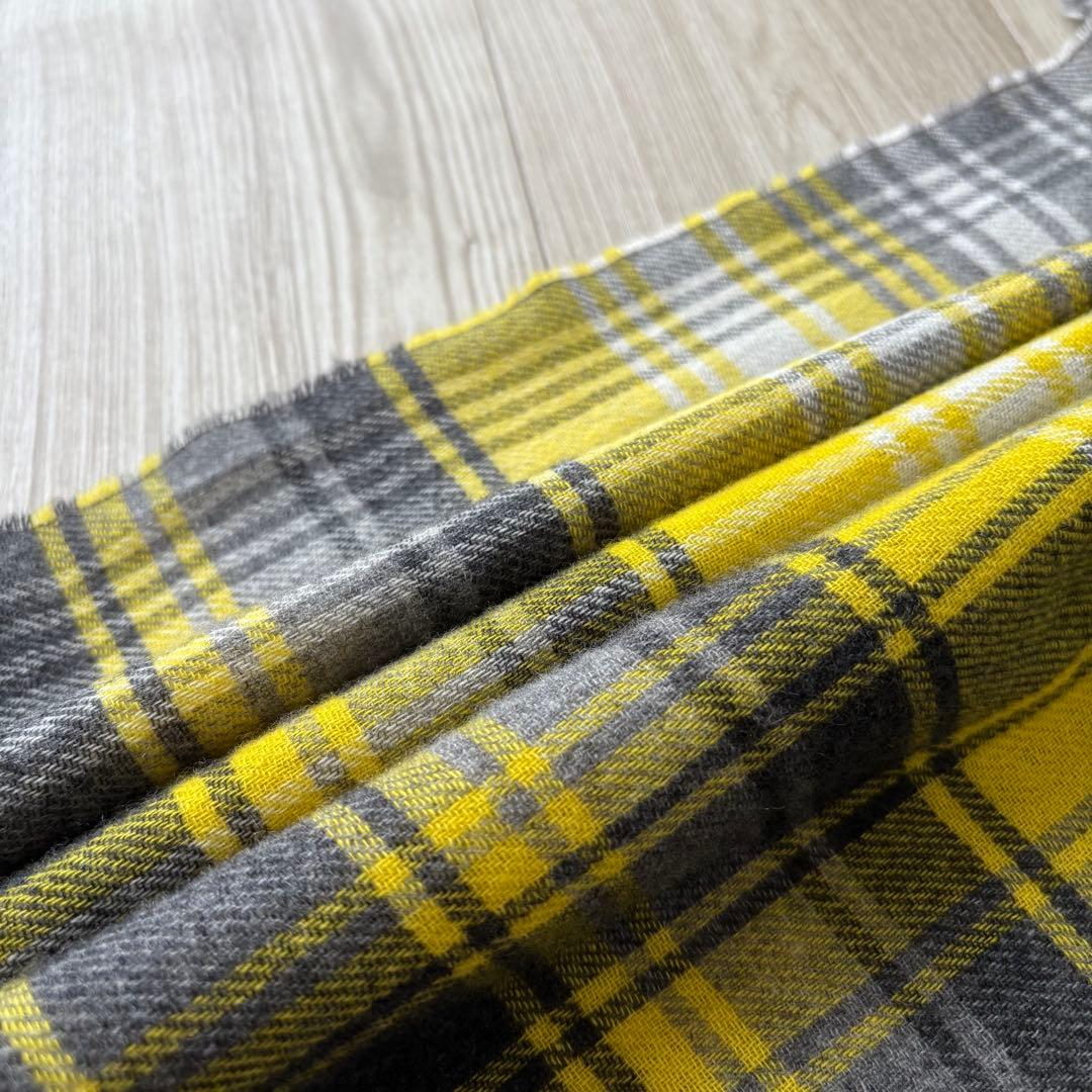 【新品】ジョンストンズ×レリアン カシミヤ100% 大判マフラー ストール 現行