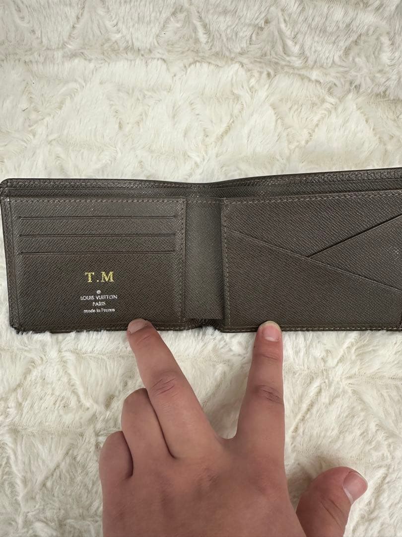 Louis Vuitton ブラウン 二つ折り財布