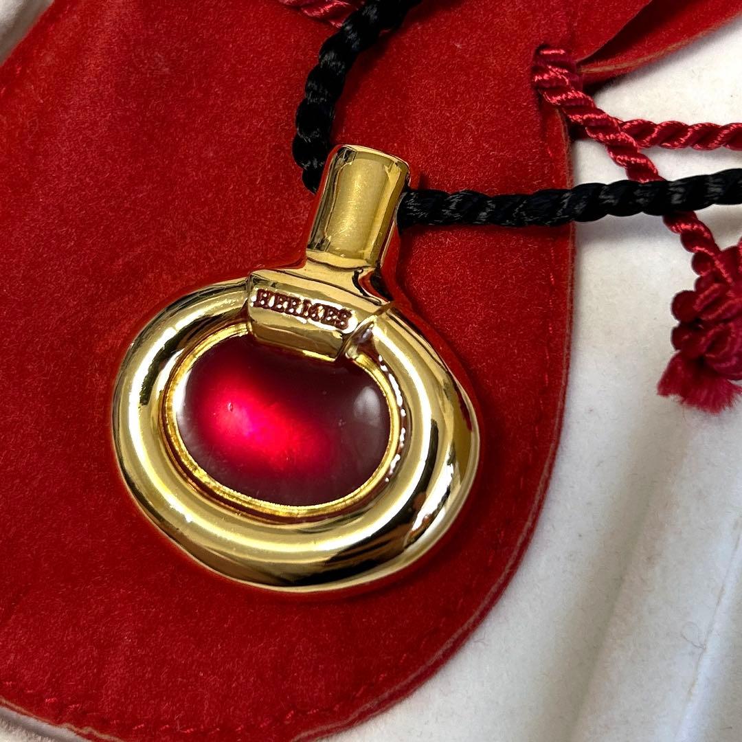 新品未使用　エルメス 90s パフューム ボトルネックレス 香水　ペンダント