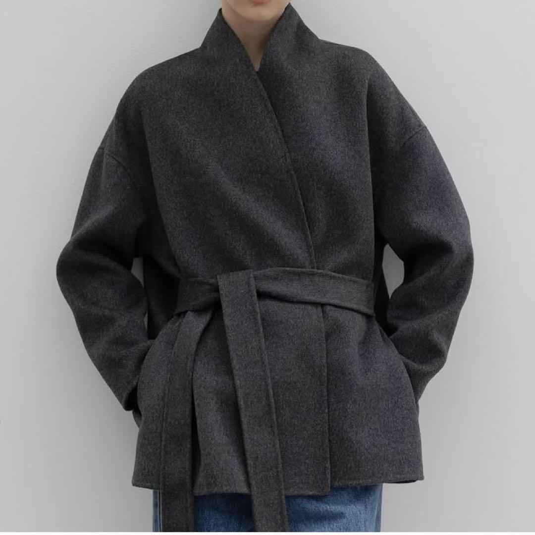 【美品・完売】nae アリュールコート チャコール