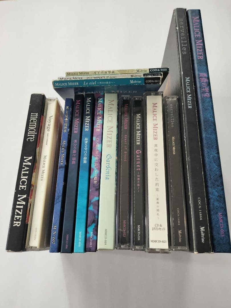 MALICE MIZER CD・DVDセット販売